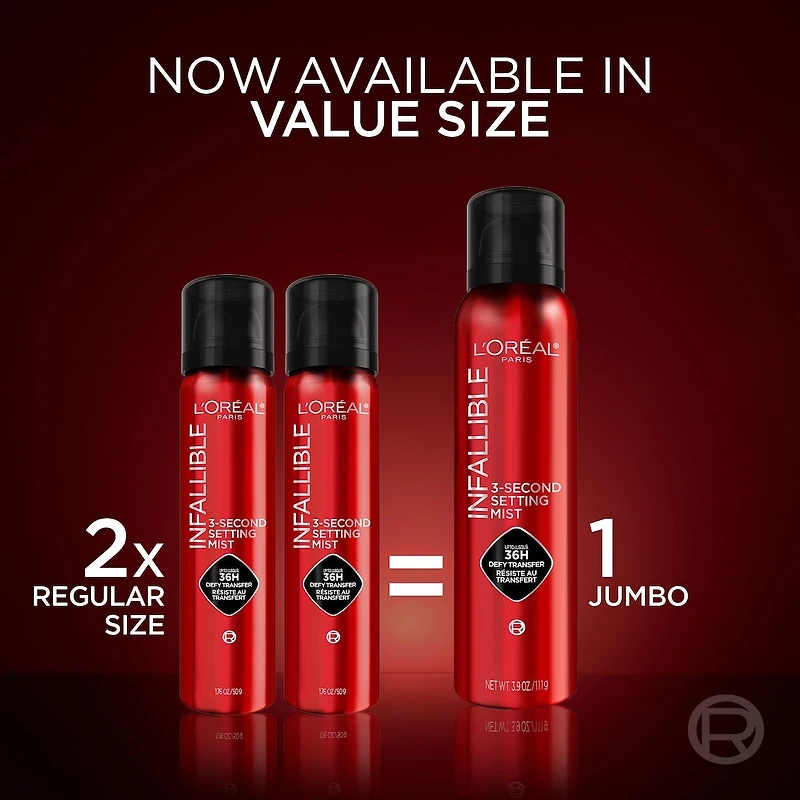 Infallible 3-second Setting Mist