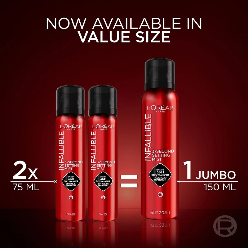 Infallible 3 Second-Setting Mist Jumbo