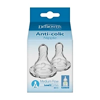 Preemie Narrow Nipples, 2pk