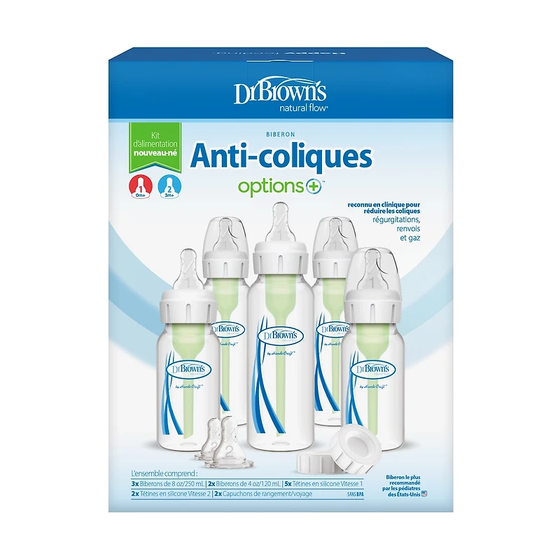 Options+ Narrow Newborn Feeding Set