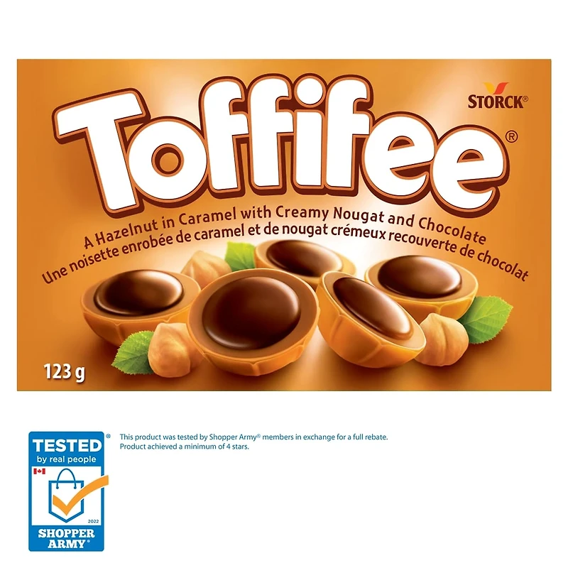 Hazelnut in Caramel with Creamy Nougat And Chocolate Candy