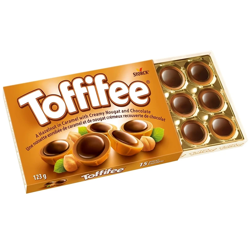 Hazelnut in Caramel with Creamy Nougat And Chocolate Candy