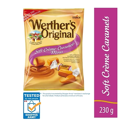 Bonbons Crème-Caramels mous