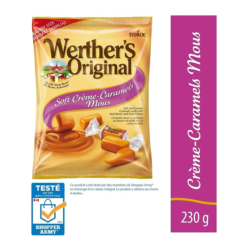 Bonbons Crème-Caramels mous