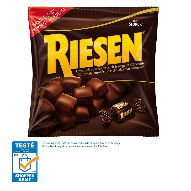 Caramels Covered In Rich European Chocolate Family Size