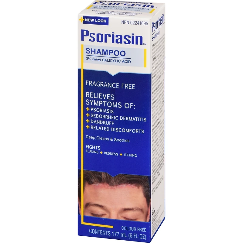 Shampooing Soulagement de Plusieurs Symptômes du Psoriasis