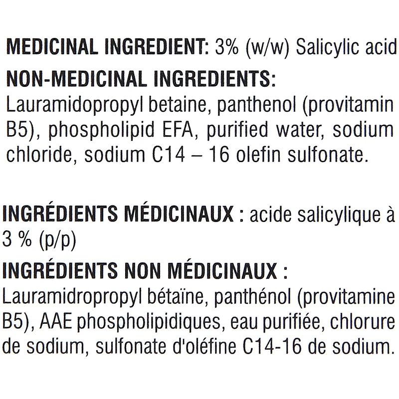 Shampooing Soulagement de Plusieurs Symptômes du Psoriasis