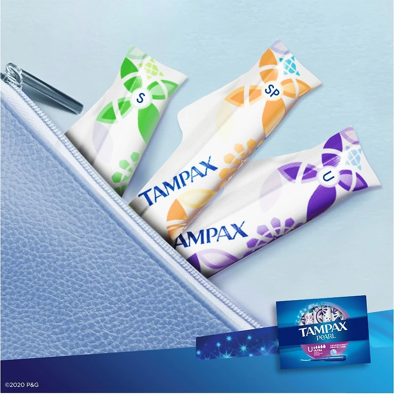 Tampons Pearl, degré d’absorption Ultra, 18 tampons