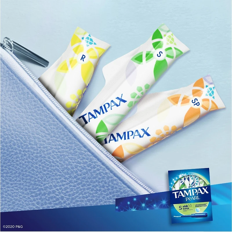 Tampons Pearl, degré d’absorption Super
