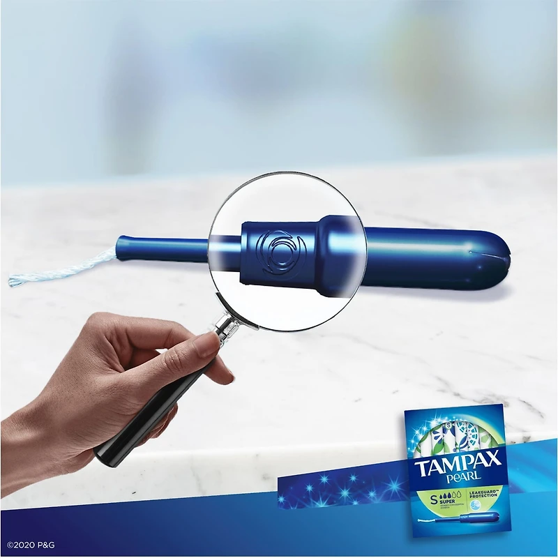 Pearl Tampons Super Absorbency