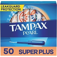 Pearl Tampons Light Absorbency, 50 Count