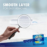 Tampons Tampax Pearl avec tresse anti-fuites LeakGuard, emballage duo, degré d’absorption régulier/super, non parfumés, 34 tampons