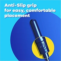 Tampons Pocket Pearl compacts avec tresse anti-fuites LeakGuard et applicateur en plastique sans BPA, régulier, non parfumé