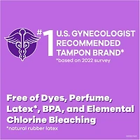 Tampons Radiant, degré d’absorption régulier, 28 tampons