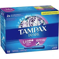 Tampons Pearl, degré d’absorption Ultra, 32 tampons