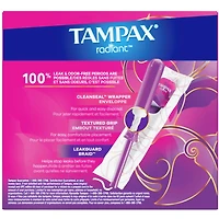 Tampons Radiant, degré d’absorption léger