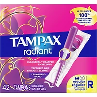 Tampons Radiant, degré d’absorption régulier