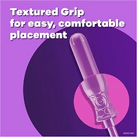 Radiant Tampons with LeakGuard Braid, Super Absorbency, Unscented