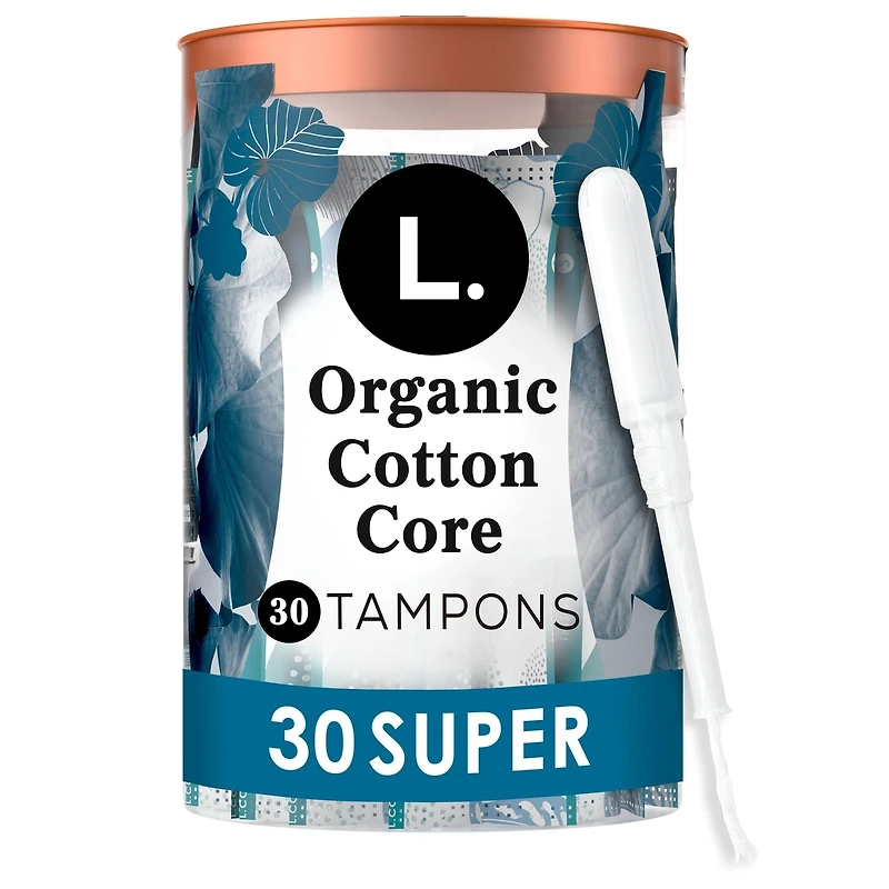 Organic Cotton Tampons - Super 30 Count