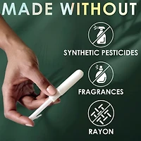 Organic Cotton Tampons Multipack -ight + Regular 30 Count