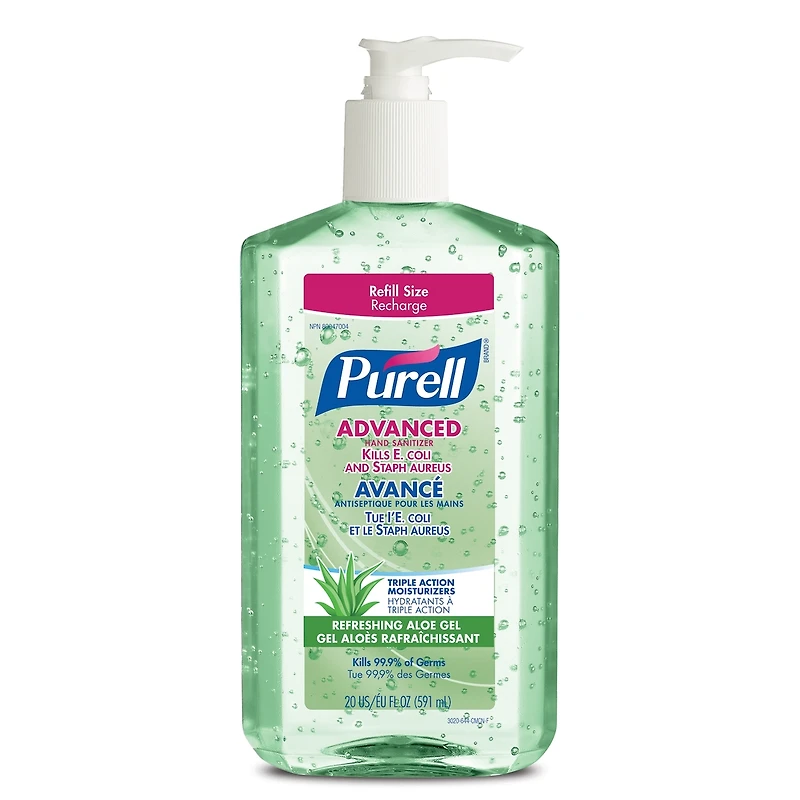 Advancé Antiseptique Pour Le Mains Gel Aloès Rafraîchissant