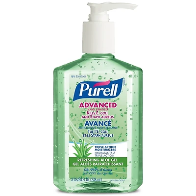 Advancé Antiseptique Pour Le Mains Gel Aloès Rafraîchissant