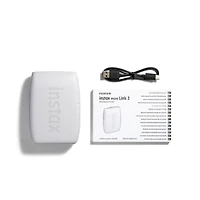 Imprimante pour téléphone intelligent Instax Mini Link 3 - Blanc argile