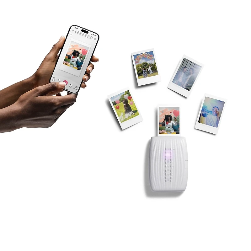 Imprimante pour téléphone intelligent Instax Mini Link 3 - Blanc argile