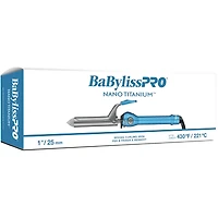 BaBylissPRO® Nano Titanium™ fer à friser de 1 po