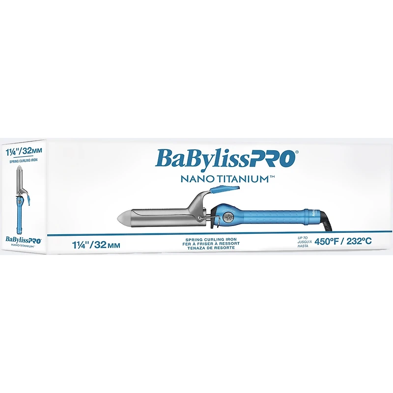 BaBylissPRO® Nano Titanium™ 1" Compact Curling Wand