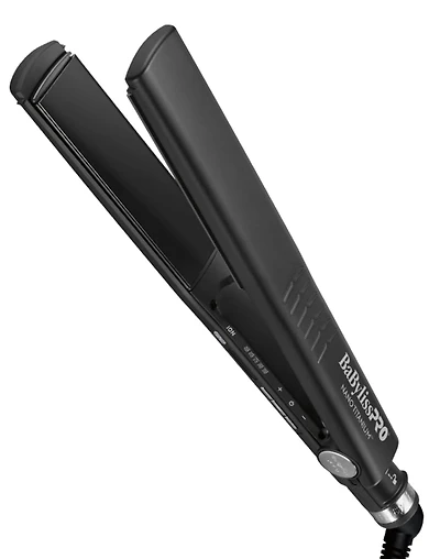 BaBylissPRO® Nano Titanium™ fer plat ionique double de 1-1/4 po (Noir)