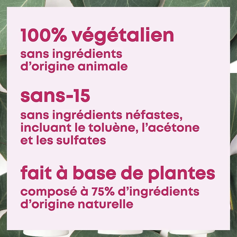 Vernis à ongles végétalien good. kind. pure.™-Base/Top Coat