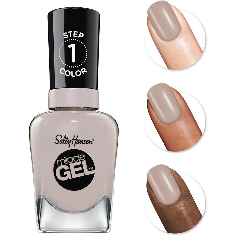 Miracle Gel™ - Vernis à ongles de couleur, système Gel en 2 étapes, sans lampe UV