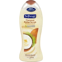 Gel Douche Exfoliant Softsoap, Coconut Butter Scrub, 591 mL
