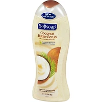 Gel Douche Exfoliant Softsoap, Coconut Butter Scrub, 591 mL