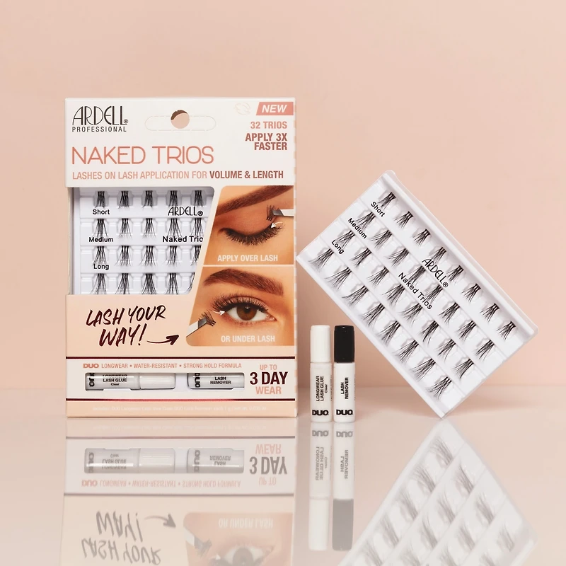 Trios De Faux Cils Naked D'Ardell