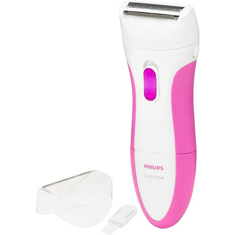 Rasoir électrique sans fil pour femme Philips SatinShave Essential, pour les jambes, peau sèche ou humide, HP6341/00