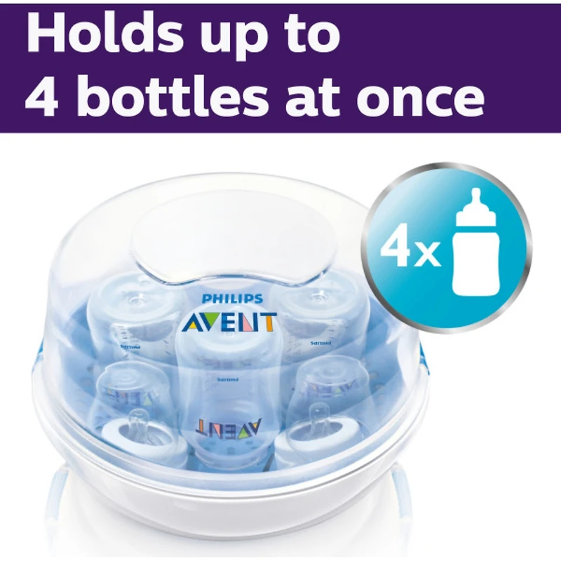 Stérilisateur à vapeur rapide pour micro-ondes Philips Avent, SCF281/05