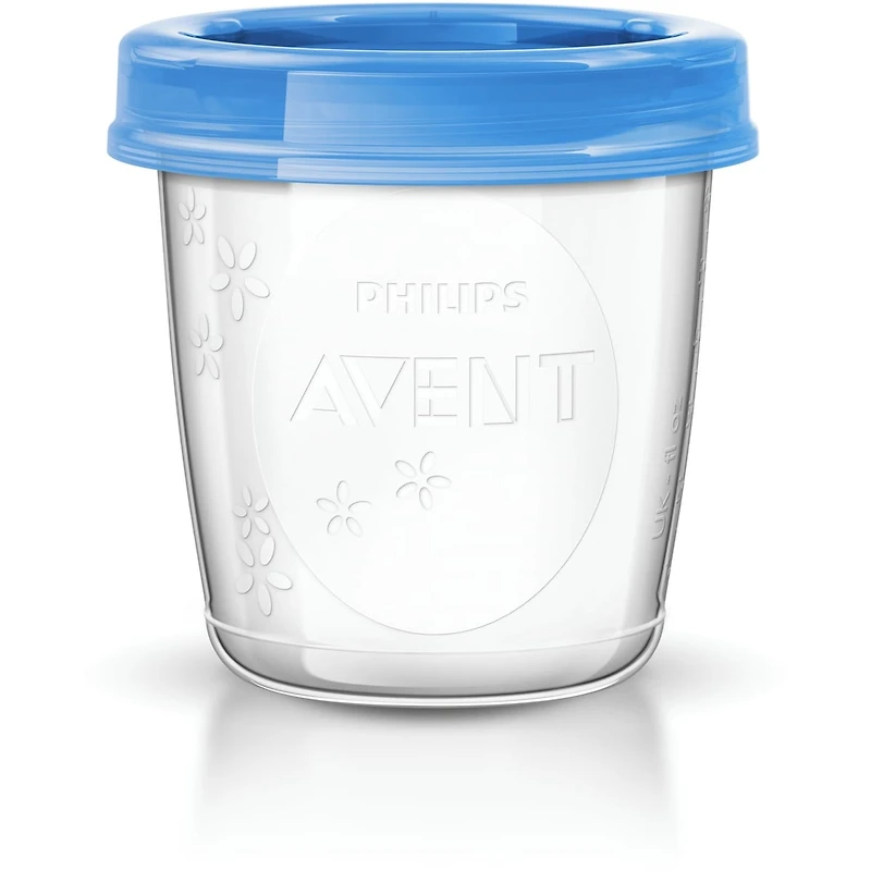 Pots de conservation du lait maternel Philips Avent, 10 unités, 6 oz/180 ml