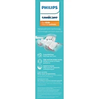 Brosse à dents électrique rechargeable Philips Sonicare For Kids avec connexion Bluetooth, HX6321/02