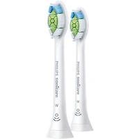Têtes de brosse de rechange Philips Sonicare DiamondClean, blanc, emballage de 2, HX6062/92