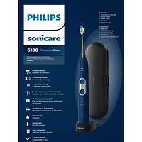 Brosse à dents électrique rechargeable Philips Sonicare ProtectiveClean 6100, bleu marine, HX6871/49