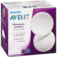 Avent Maximum Comfort Disposable Breast Pads, 60ct, SCF254/61