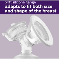 Single Electric Breast Pump Advanced, with Natural Motion Technology, SCF391/62
