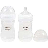 Biberon Philips Avent Natural avec tétine Natural Response, Transparent, 9 oz, 1 paquet, SCY903 / 01
