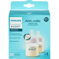 Biberon anticoliques Avent, 4 oz, emb. de 2, SCY100/01