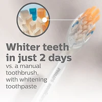 Philips Sonicare Premium All-in-One toothbrush heads, HX9092/65, Smart recognition, White 2-pk