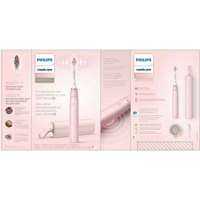 Sonicare Prestige 9900 Sense IQ Rechargeable Toothbrush