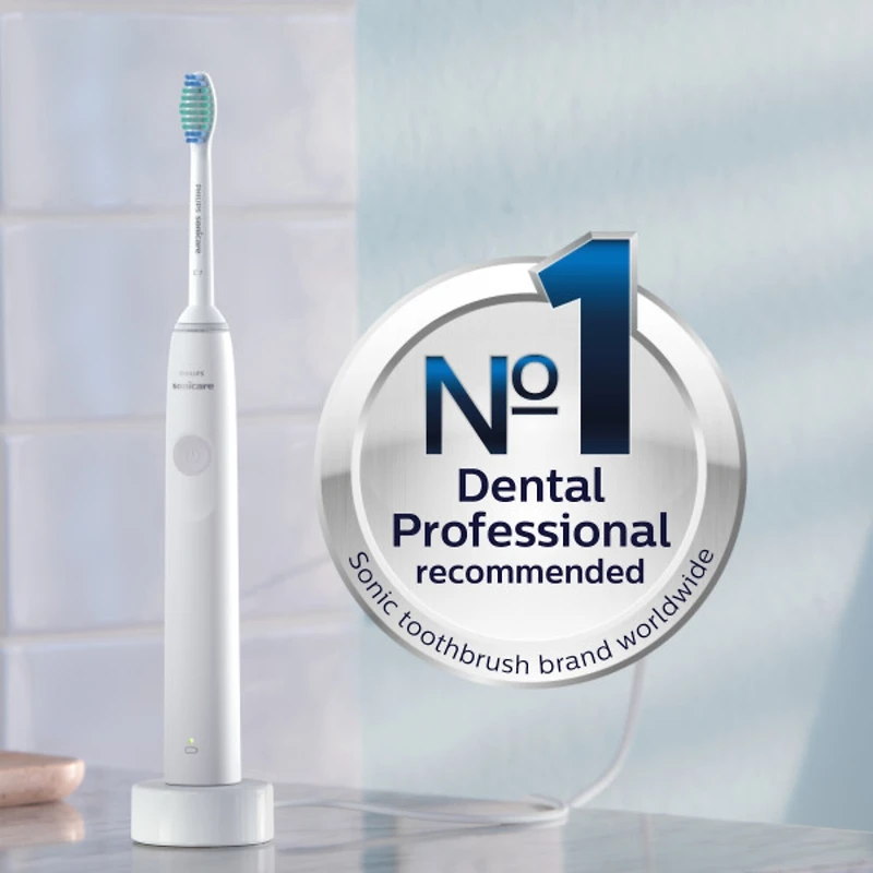 Sonicare 1300 Power Toothbrush, White Grey, HX3642/02