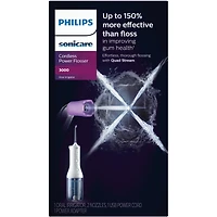 Power Flosser 3000 sans fil, irrigateur buccal, blanc, HX3806/21